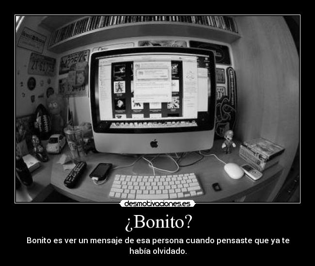 ¿Bonito? -