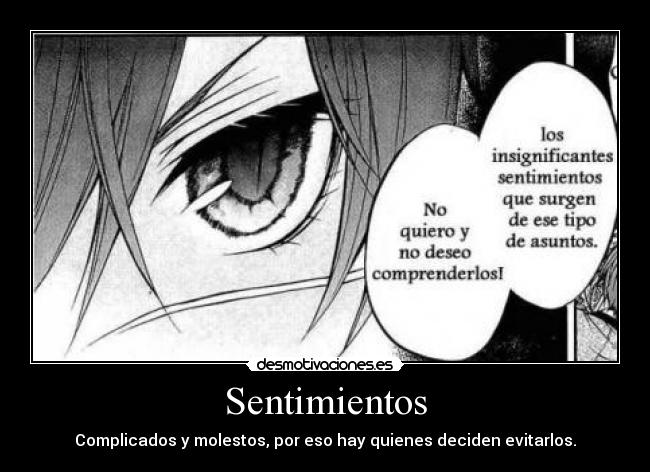 Sentimientos -