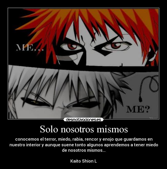 Solo nosotros mismos -