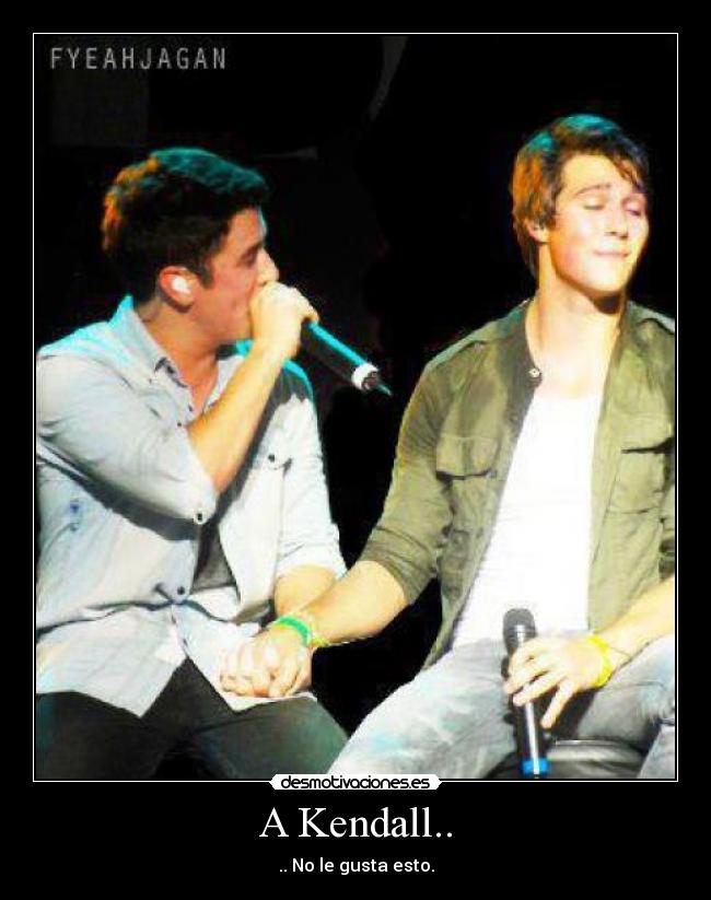 A Kendall.. - .. No le gusta esto.