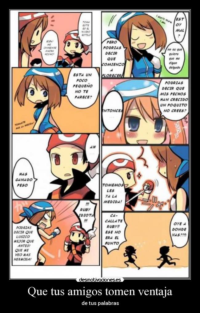 Que tus amigos tomen ventaja -