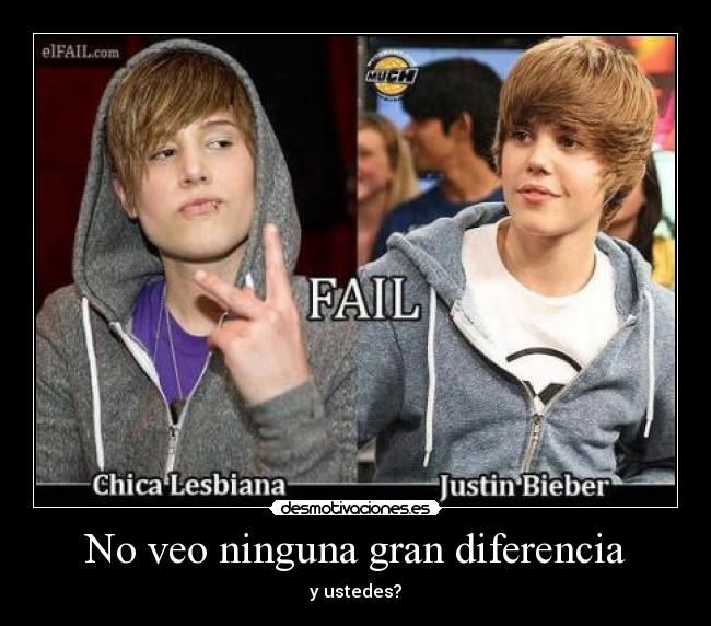 carteles justin bieber todo menos hombre desmotivaciones