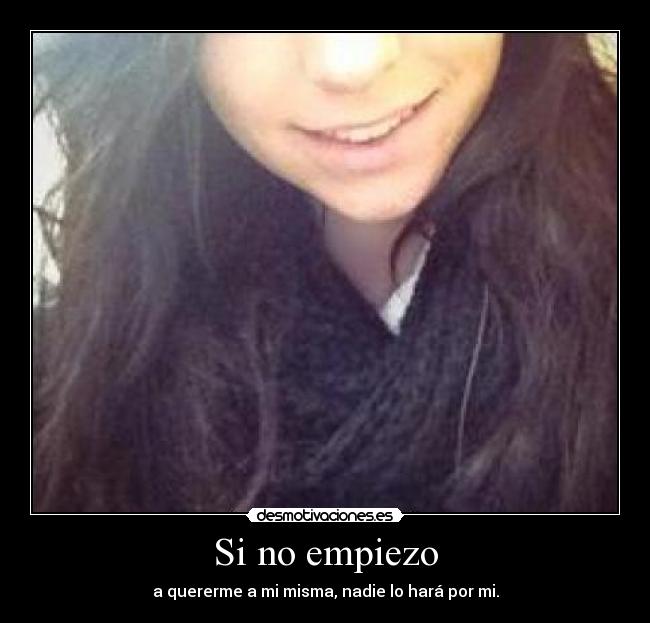 Si no empiezo - 