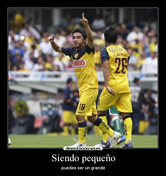 Siendo pequeño - puedes ser un grande