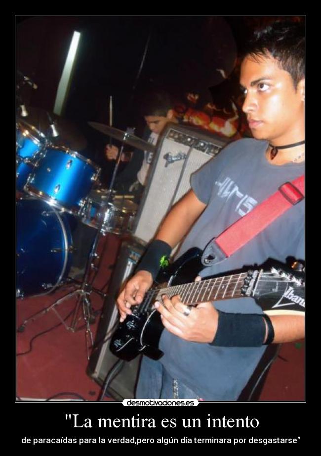 La mentira es un intento - 