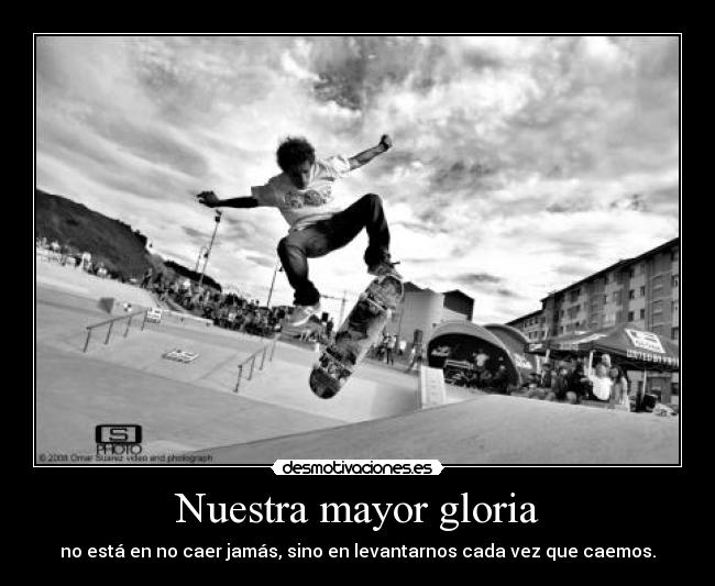 carteles skater desmotivaciones