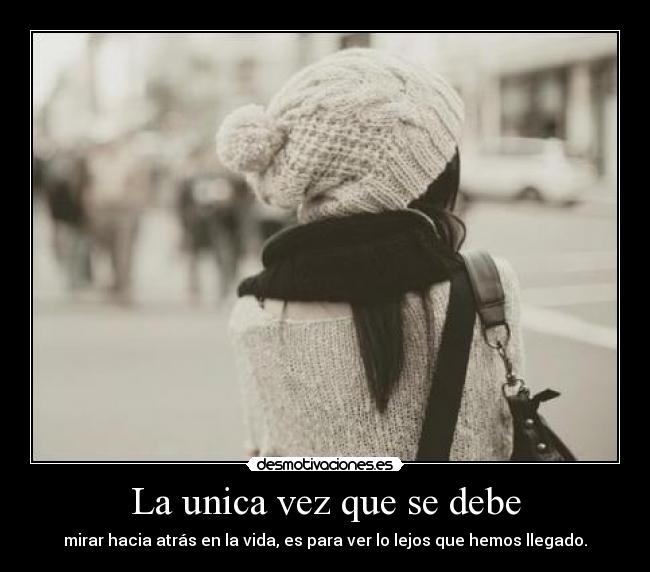 La unica vez que se debe -