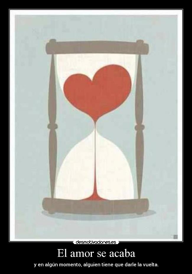 El amor se acaba -