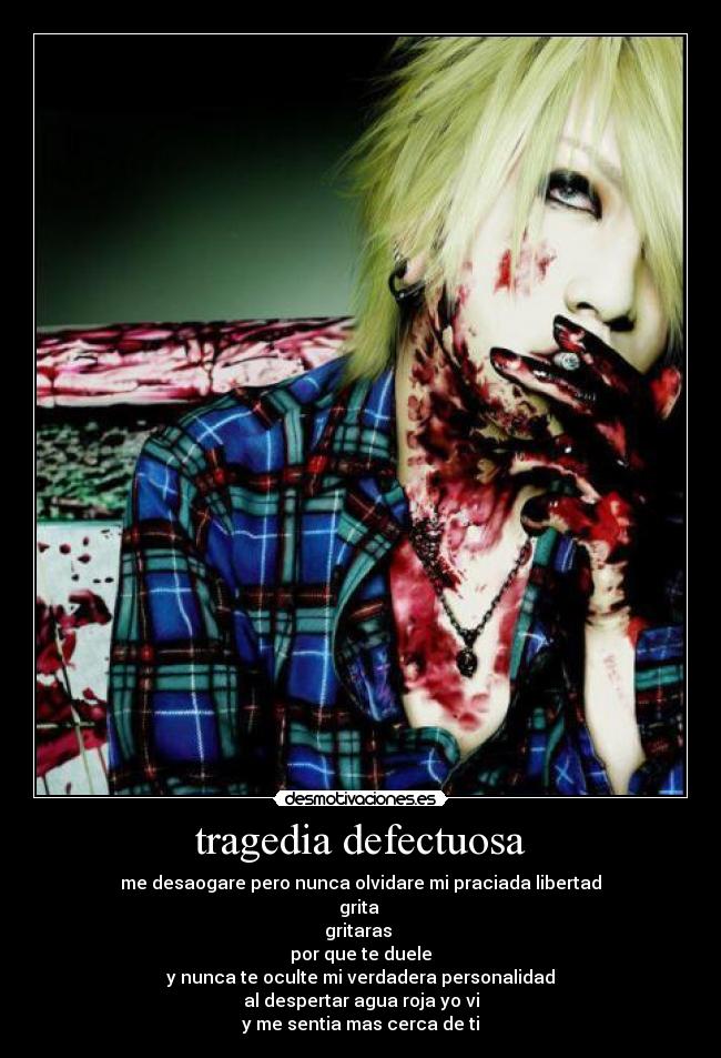 tragedia defectuosa -