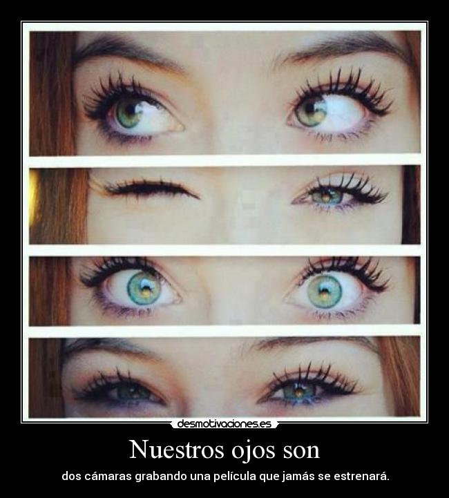 Nuestros ojos son -