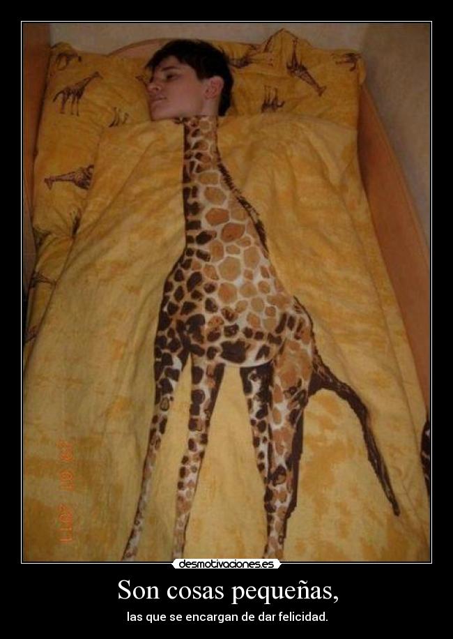 Son cosas pequeñas, - 