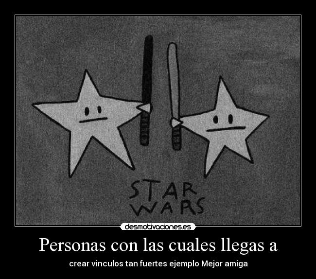 Personas con las cuales llegas a - 