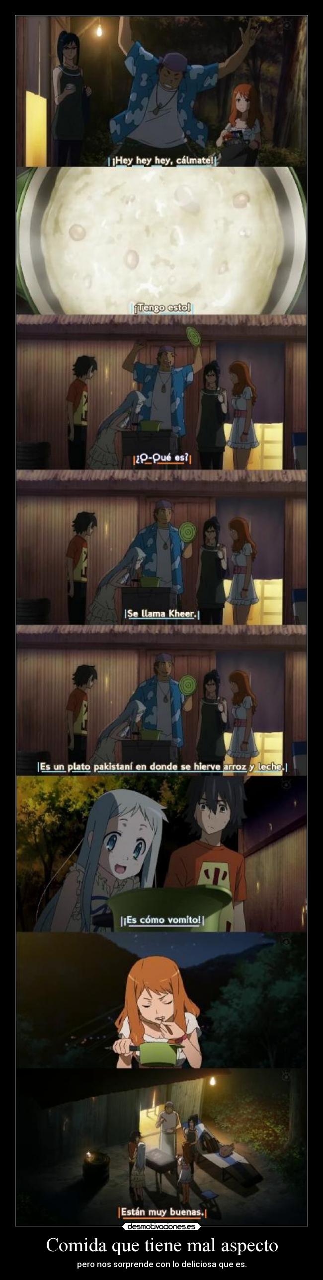 Comida que tiene mal aspecto - pero nos sorprende con lo deliciosa que es.