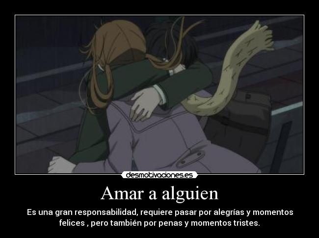 Amar a alguien -