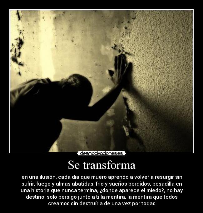 Se transforma - 