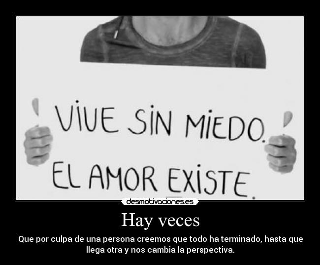 Hay veces - 