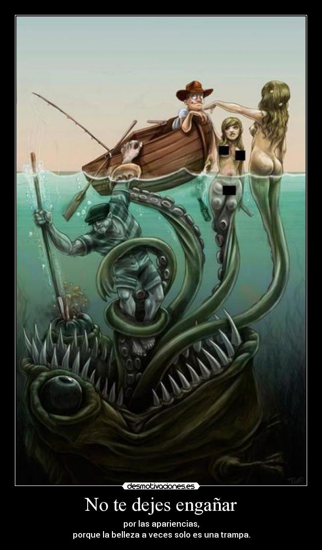 No te dejes engañar -