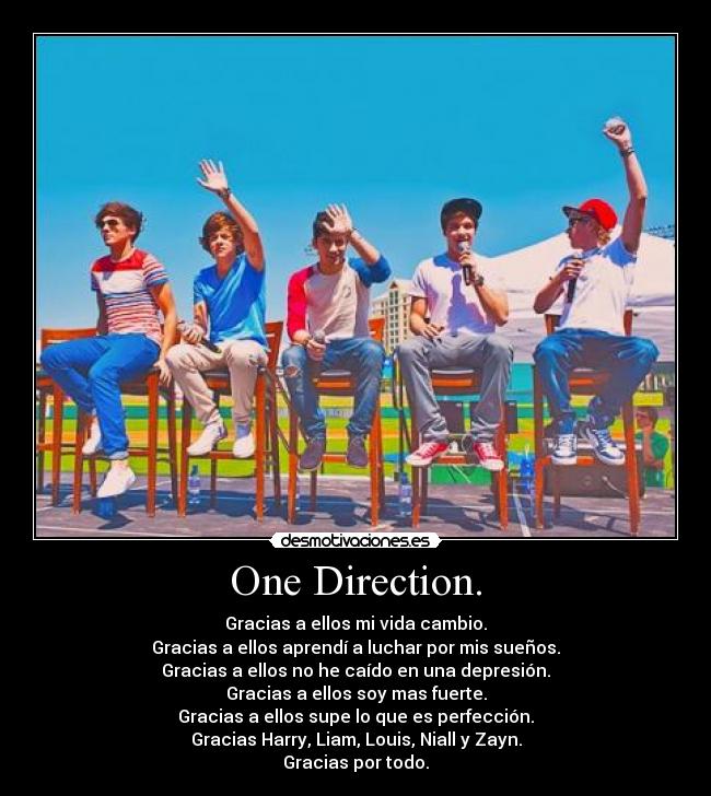 One Direction. -