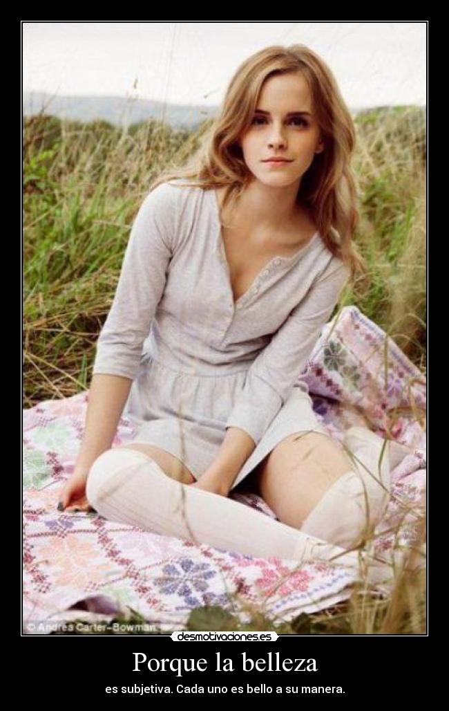 Porque la belleza -
