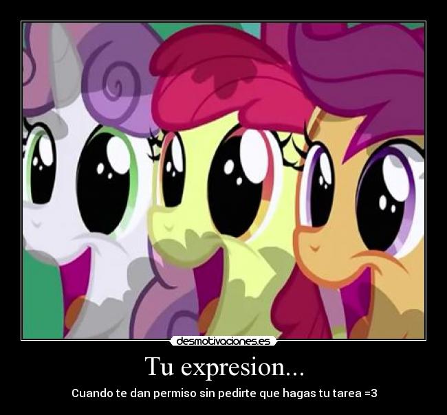 Tu expresion... -