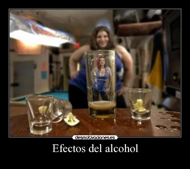 Efectos del alcohol - 