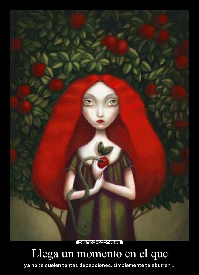 Llega un momento en el que -