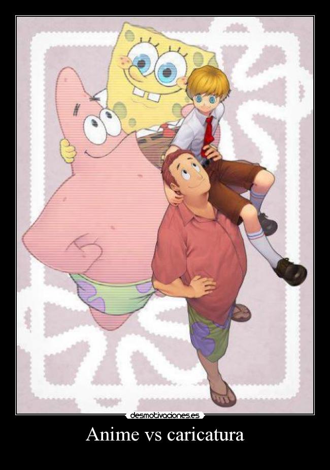 Anime vs caricatura - 