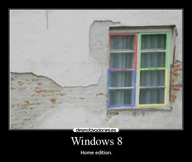 Windows 8 - Home edition.