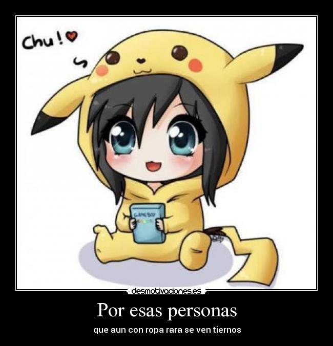 Por esas personas -