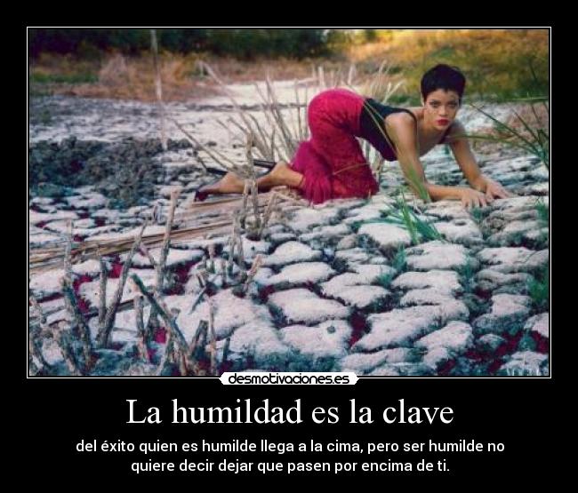 La humildad es la clave -