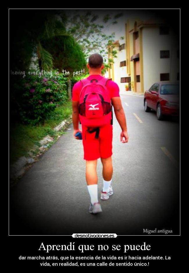 Aprendí que no se puede - 