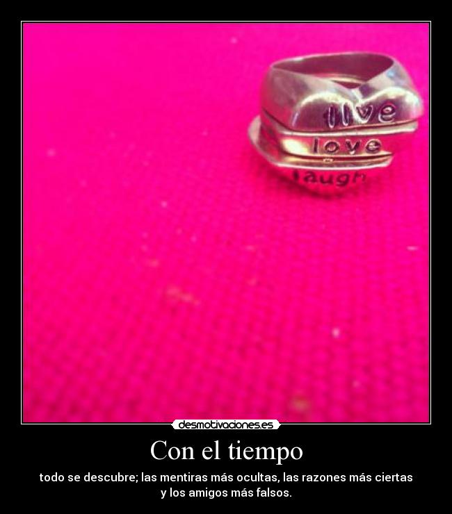 Con el tiempo - 