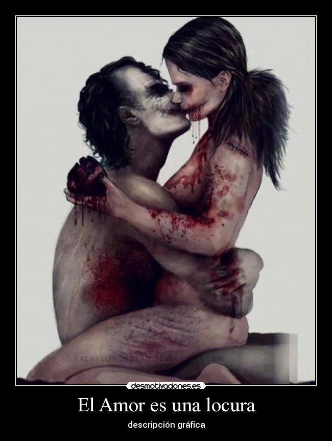 El Amor es una locura - descripción gráfica