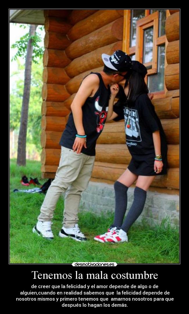 Tenemos la mala costumbre Desmotivaciones