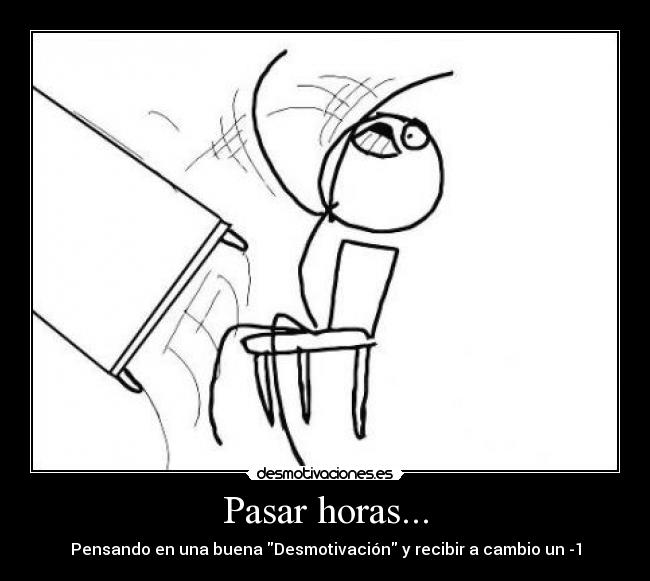 Pasar horas... -