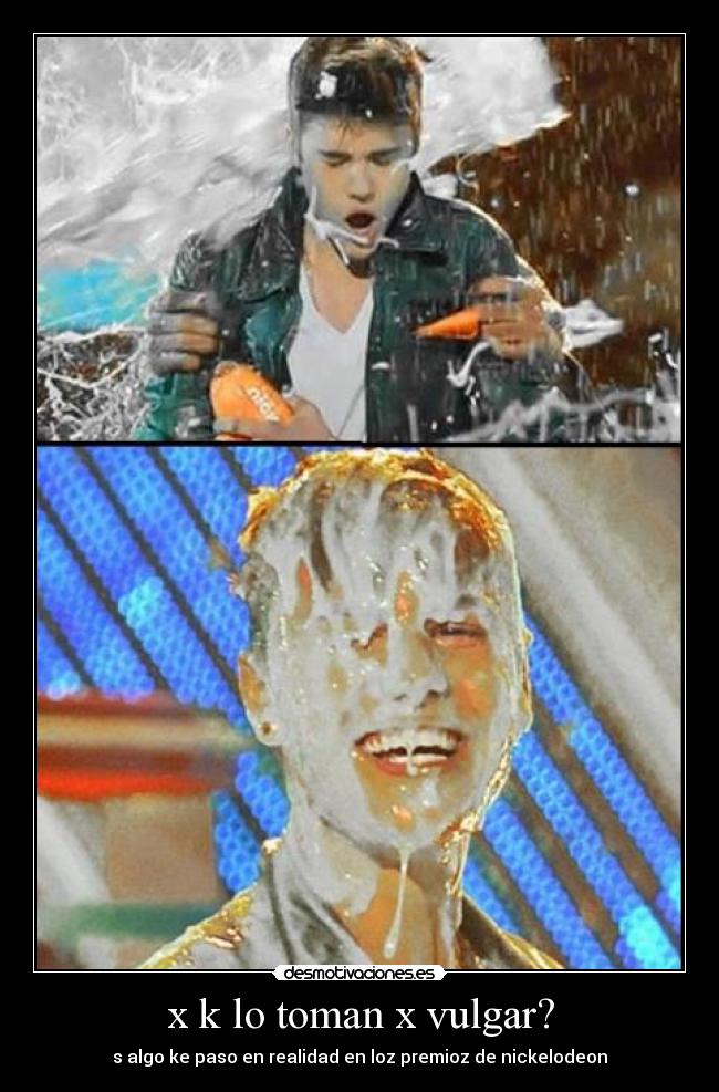 x k lo toman x vulgar? - s algo ke paso en realidad en loz premioz de nickelodeon