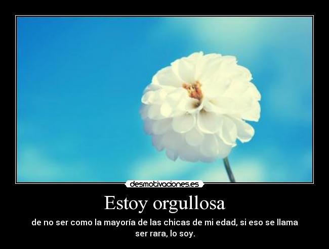 Estoy orgullosa - 