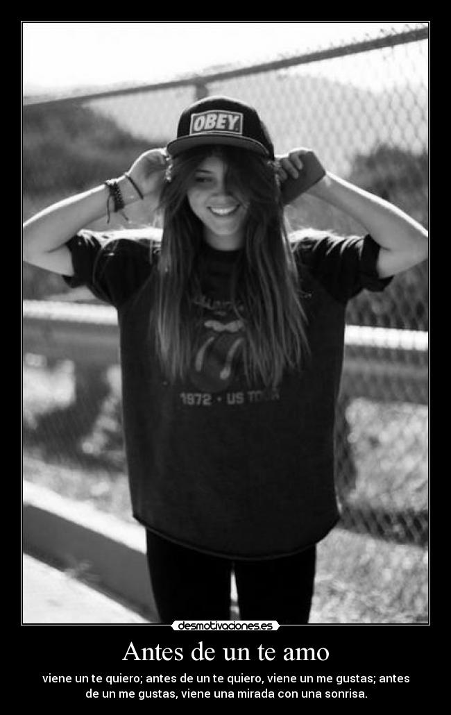 Antes de un te amo -