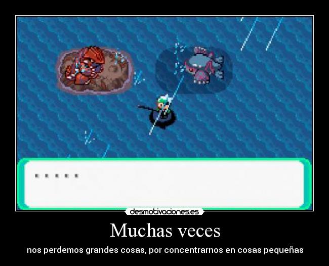 Muchas veces -