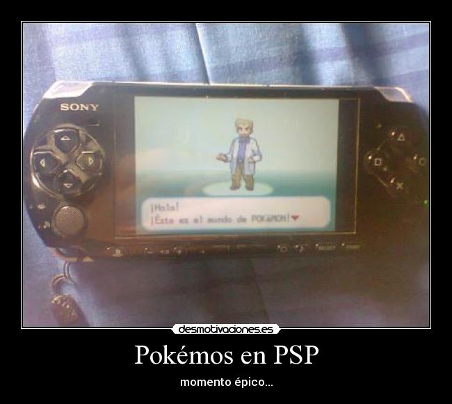 Pokémos en PSP -