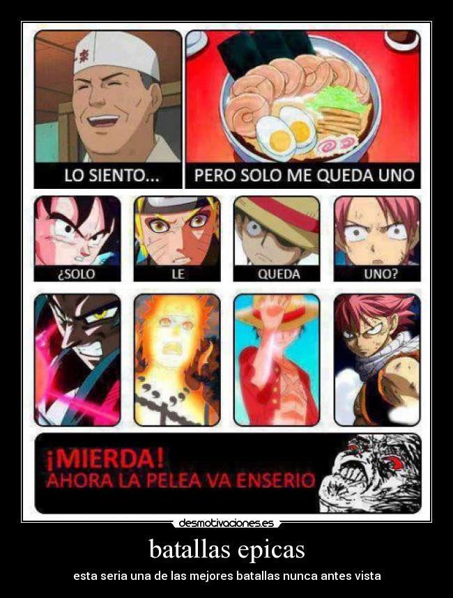 batallas epicas - esta seria una de las mejores batallas nunca antes vista