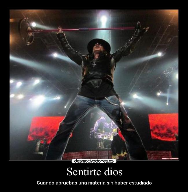 Sentirte dios - Cuando apruebas una materia sin haber estudiado