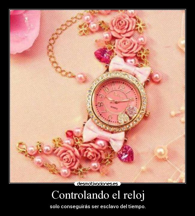 carteles controlando reloj desmotivaciones