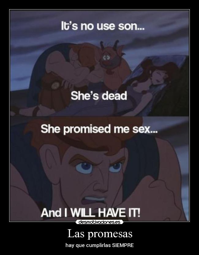 Las promesas -