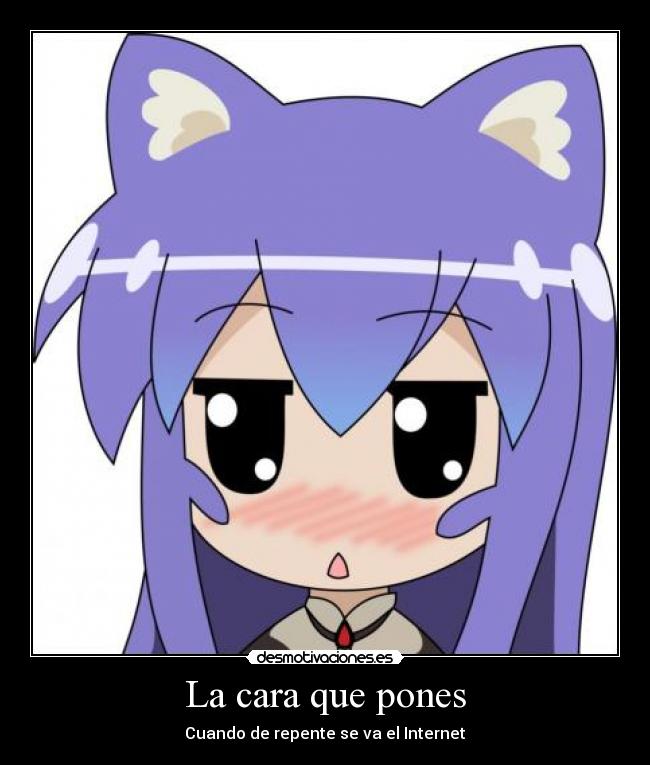 La cara que pones - Cuando de repente se va el Internet