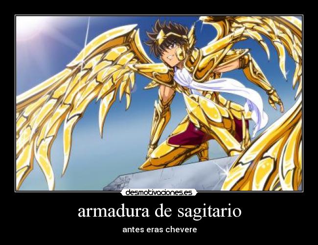 carteles saint seiya omega destruyo infancia sagitario desmotivaciones