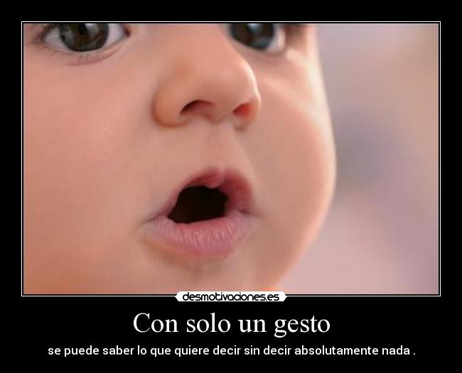 Con solo un gesto -
