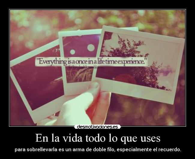 carteles vida recordando puedes tener alegria llorar por ello pero tambien puedes sufrir sin mas que decir desmotivaciones