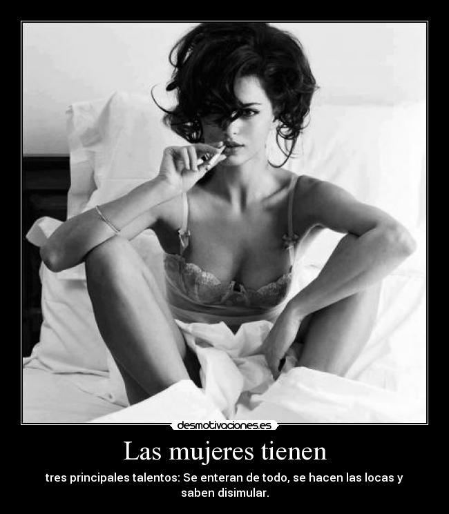 Las mujeres tienen -