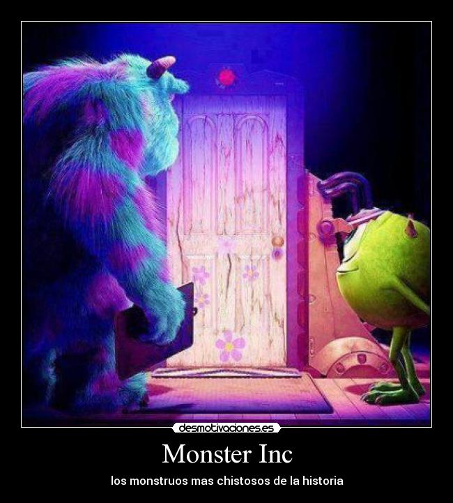 carteles monster inc desmotivaciones